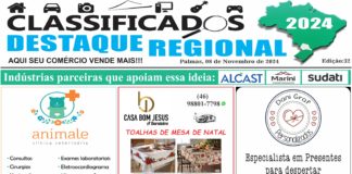 CLASSIFICADOS DESTAQUE REGIONAL 08/11
