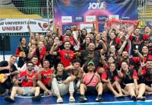 Atlética do Campus Palmas fatura 2º lugar geral no Joia Sudoeste