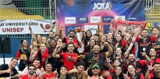 Atlética do Campus Palmas fatura 2º lugar geral no Joia Sudoeste