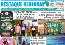 CAPA JORNAL DESTAQUE REGIONAL 06/12