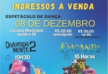 ESPETÁCULO DE DANÇA 08 DE DEZEMBRO