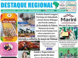 CAPA JORNAL DESTAQUE REGIONAL 24/01