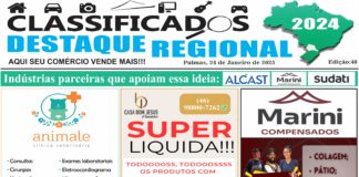CLASSIFICADOS DESTAQUE REGIONAL 24/01