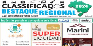 CLASSIFICADOS DESTAQUE REGIONAL 17/01