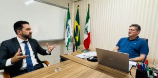 Presidente da OAB Palmas Visita Prefeito Daniel Langaro e Coloca Instituição à Disposição da Nova Gestão