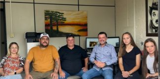 Departamento da Cultura recebe vereador Fabiano Pimenta e Grêmio Estudantil do Colégio Cívico Militar Monsenhor Eduardo