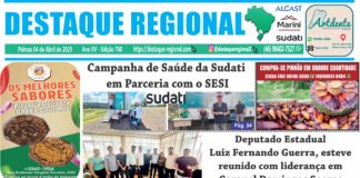 CAPA JORNAL DESTAQUE REGIONAL 04/04