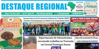 CAPA JORNAL DESTAQUE REGIONAL 17/04