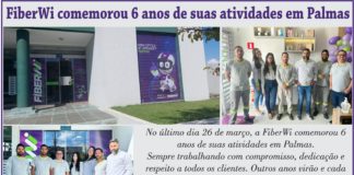 FiberWi comemorou 6 anos de suas atividades em Palmas
