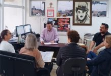 Cultura e Colégio Dom Carlos celebram parceria para pintura de muro da Escola