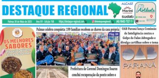 CAPA JORNAL DESTAQUE REGIONAL 30/05