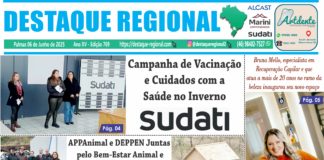 CAPA JORNAL DESTAQUE REGIONAL 06/06