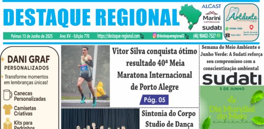 CAPA JORNAL DESTAQUE REGIONAL 13/06
