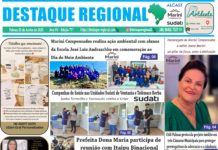 CAPA JORNAL DESTAQUE REGIONAL 20/06
