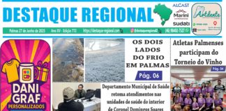CAPA JORNAL DESTAQUE REGIONAL 27/06