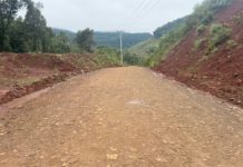 Concluído 4.2 km de cascalhamento da estrada que liga cidade a comunidade do Iratim