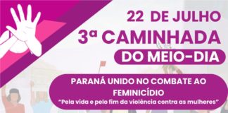 CAMINHADA PELO FIM DA VIOLÊNCIA CONTRA A MULHER