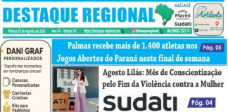 CAPA JORNAL DESTAQUE REGIONAL 29/08