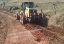 Administração Municipal segue com melhorias nas estradas rurais