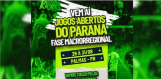 Palmas recebe mais de 1.400 atletas nos Jogos Abertos do Paraná neste final de semana