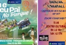 DOMINGO E SEGUNDA COM GRANDES EVENTOS CULTURAIS EM PALMAS
