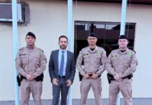 Autoridades da Polícia Militar visitam Palmas e reforçam compromisso com a segurança pública