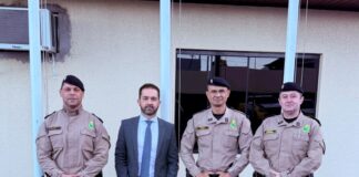 Autoridades da Polícia Militar visitam Palmas e reforçam compromisso com a segurança pública