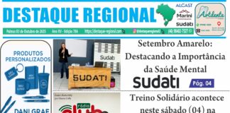 CAPA JORNAL DESTAQUE REGIONAL 03/10