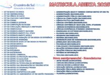 MATRICULA ABERTA 2025