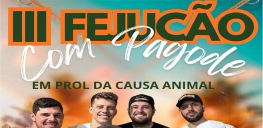 FEIJUCÃO COM PAGODE EM PROL DA CAUSA ANIMAL