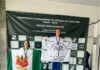 Nadadora palmense Luiza Langaro Spaniol conquista quatro medalhas no Campeonato Paranaense de Natação