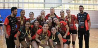 O Vôlei Feminino de Palmas volta a brilhar e conquista, pelo segundo ano consecutivo, o título da Série Prata dos Jogos da Juventude do Paraná (Jojups)