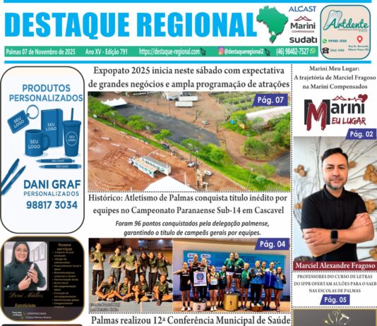 CAPA JORNAL DESTAQUE REGIONAL 07/11