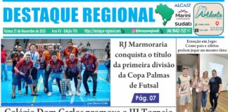 CAPA JORNAL DESTAQUE REGIONAL 21/11
