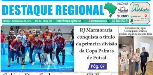 CAPA JORNAL DESTAQUE REGIONAL 21/11