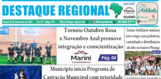 CAPA JORNAL DESTAQUE REGIONAL 28/11