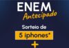 SORTEIO DE 5 IPHONES