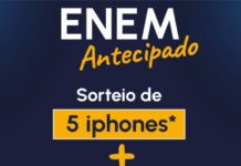 SORTEIO DE 5 IPHONES