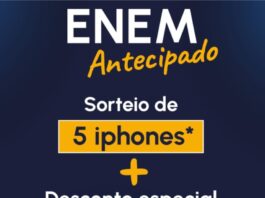 SORTEIO DE 5 IPHONES