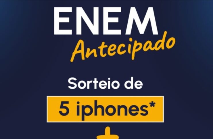SORTEIO DE 5 IPHONES