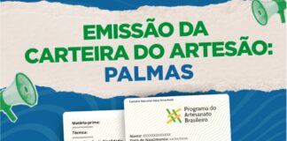 Cultura de Palmas e Secretária Lendre Dal Ponte trazem Carteira Nacional do Artesão para Palmas