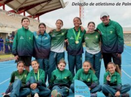 Histórico: Atletismo de Palmas conquista título inédito por equipes no Campeonato Paranaense Sub-14 em Cascavel