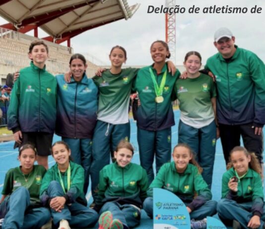 Histórico: Atletismo de Palmas conquista título inédito por equipes no Campeonato Paranaense Sub-14 em Cascavel