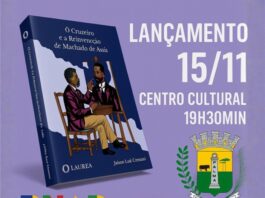 PROFESSOR DO CURSO DE LETRAS CONVIDA PARA LANÇAMENTO DE LIVRO