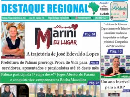 CAPA JORNAL DESTAQUE REGIONAL 12/12