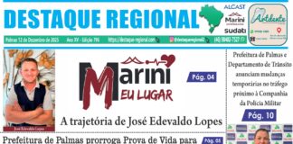 CAPA JORNAL DESTAQUE REGIONAL 12/12