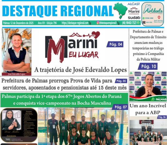 CAPA JORNAL DESTAQUE REGIONAL 12/12