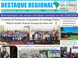 CAPA JORNAL DESTAQUE REGIONAL 19/12