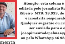 O meu sincero pedido de desculpas