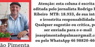 O meu sincero pedido de desculpas